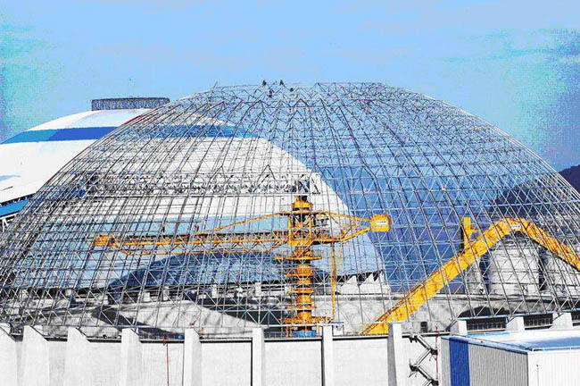 乌兰察布电厂网架工程